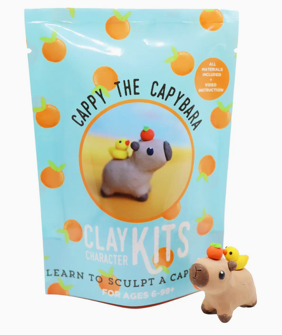 Cappy the Capybara Polymer Clay Kit